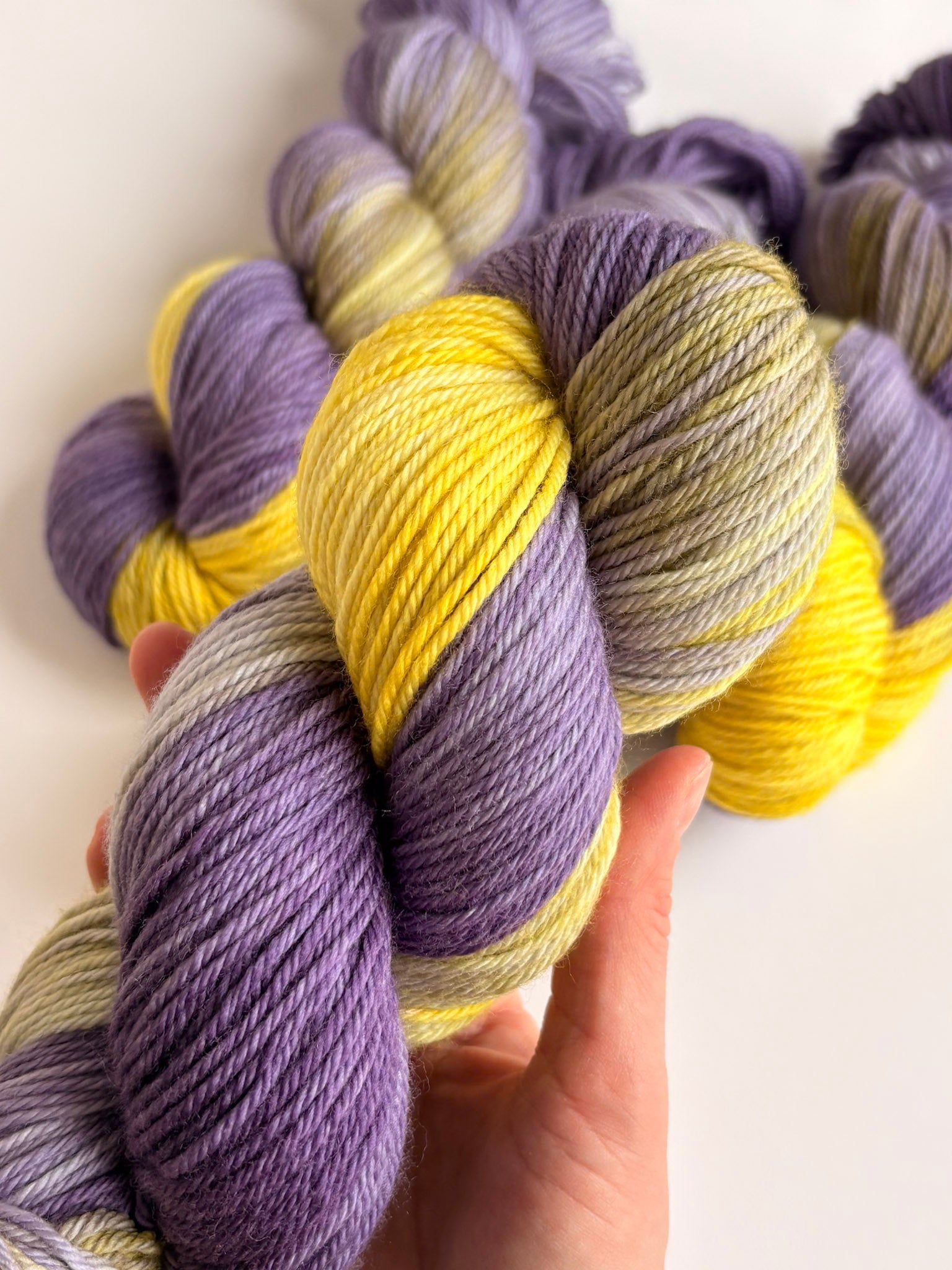 Merino Worsted - Iris Sun