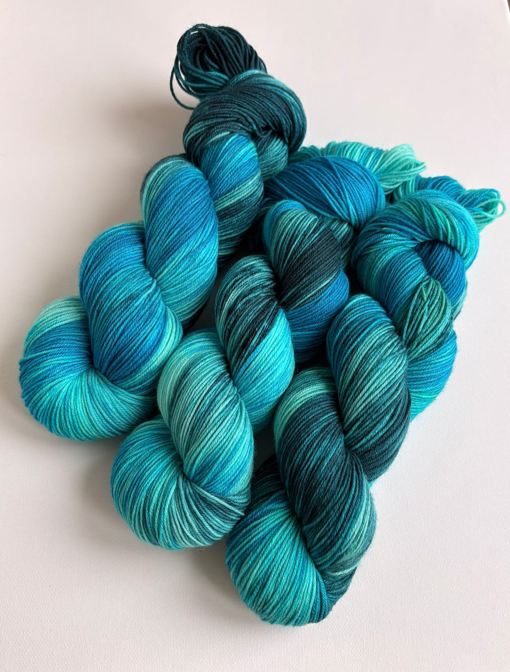 Merino Sock - Sea Glass