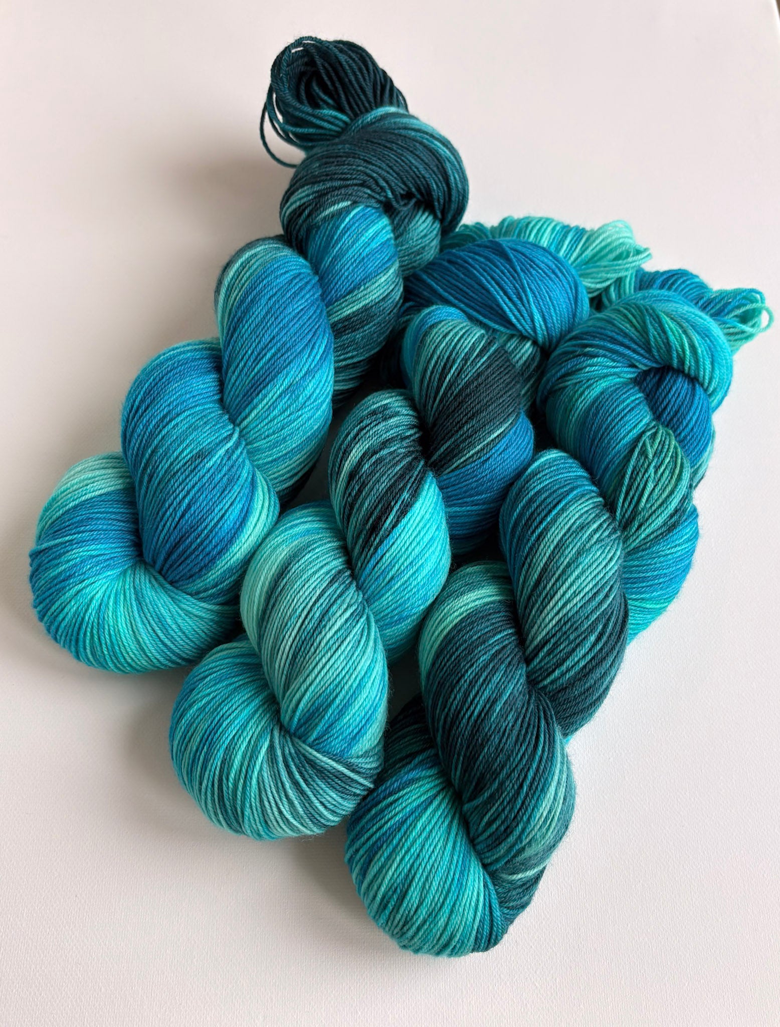 Merino Sock - Sea Glass
