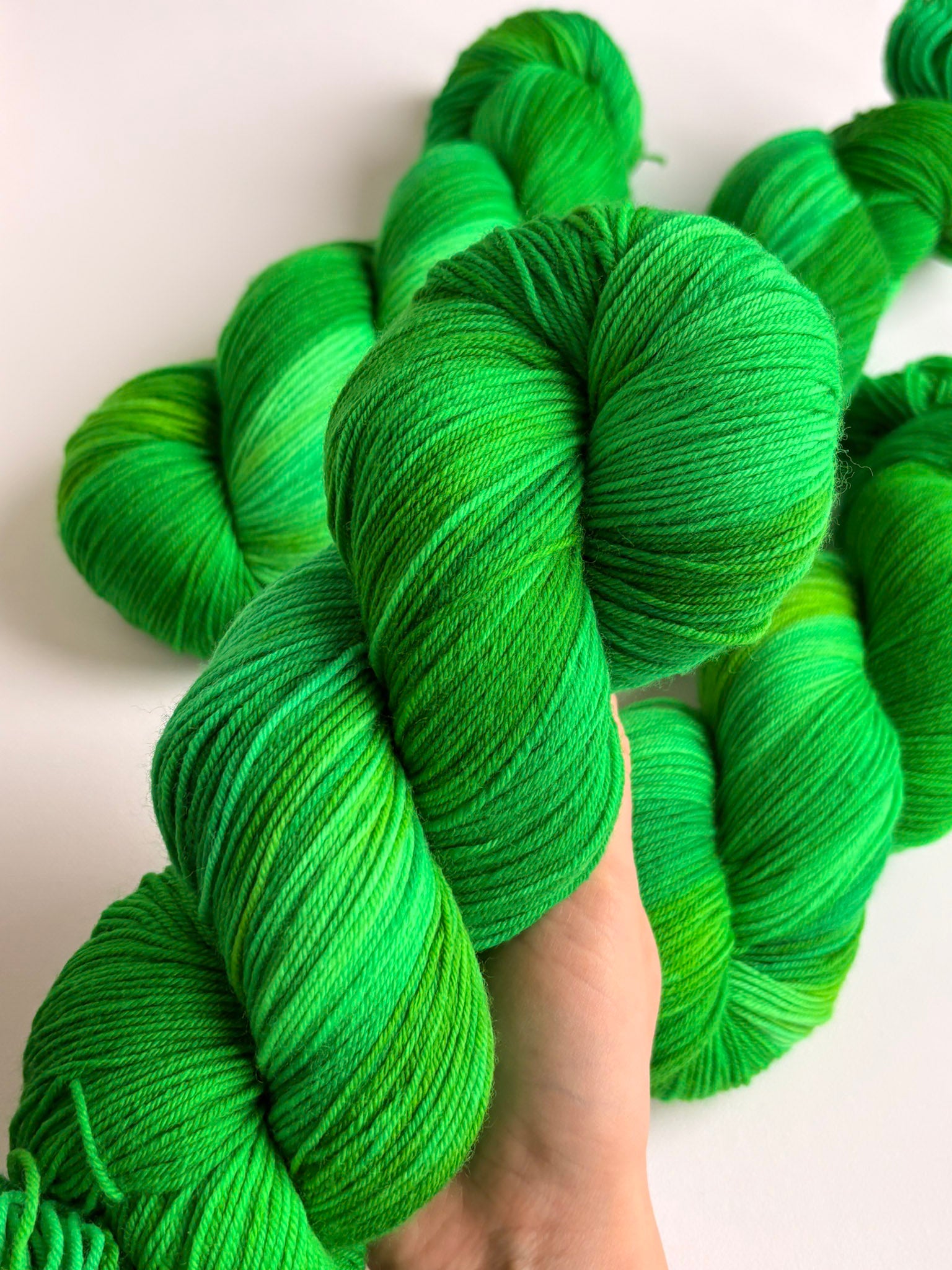 Merino Sock - Green Forest